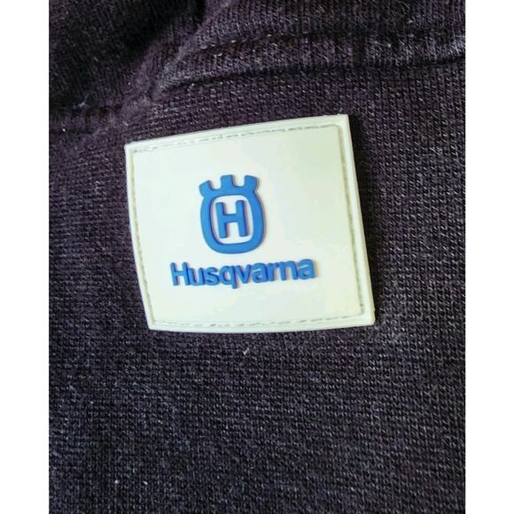 Husqvarna Racing Team Fleece Hoodie Sz XL Black Red Pullover Motor cross Moto - Picture 7 of 9